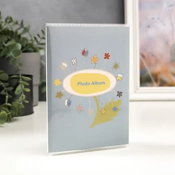 Фотоальбом 36 фото "Голубой" 10X15см