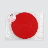 Стропа ременная, 25 мм, 50 &plusmn; 1 м, плотность 10,2 гр/м, цвет красный №35