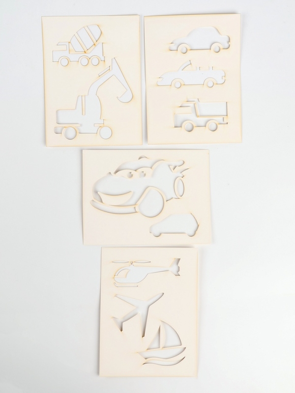 ШКОЛА ТАЛАНТОВ Набор для творчества Учимся рисовать, машинки