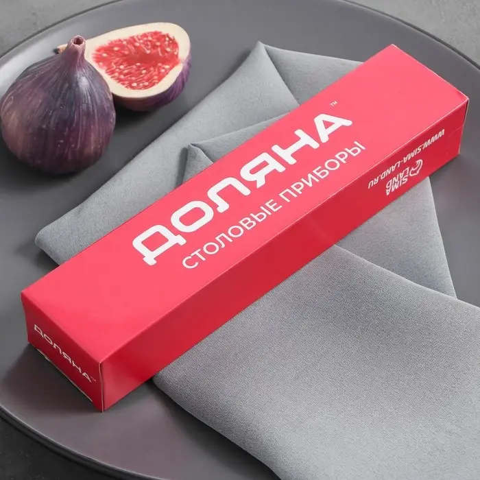 Вилка столовая Доляна &laquo;Пулкин&raquo;, длина 19.8 см, толщина 1.2 мм, серебристая