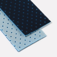 Стельки для обуви, дышащие, для вырезания, в рулоне, 150&times;9 см, чёрный/голубой