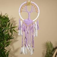 Ловец снов "Лавандовое дерево" 22х60 см.