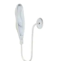 Крючок для штор CAPPIO KS040, цвет белый с золотом, набор 2 шт