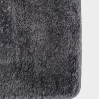 Коврик Savanna, 40&times;60 см, ворс 2 см, микрофибра, темно-серый