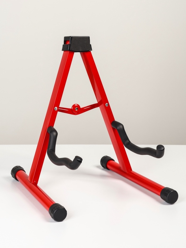 Стойка для гитары 39 х 30 х 26 см, красная