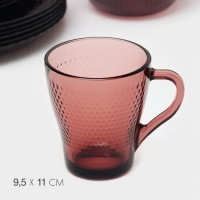 Столовый сервиз Luminarc &laquo;Идиллия&raquo;, 43 предмета, стекло, лилак