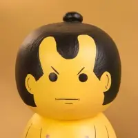 Деревянная кукла кокеши "Сумо" 7х7,5х15 см