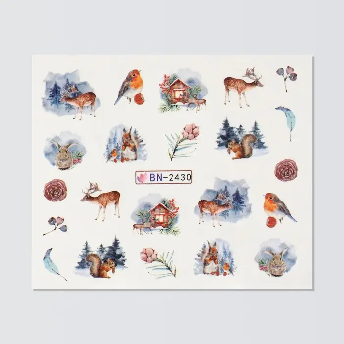 Слайдеры для ногтей &laquo;Holiday mood&raquo;, разноцветные