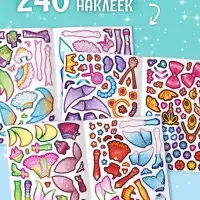Книга с многоразовыми наклейками "Волшебные одевашки", 20 стр.
