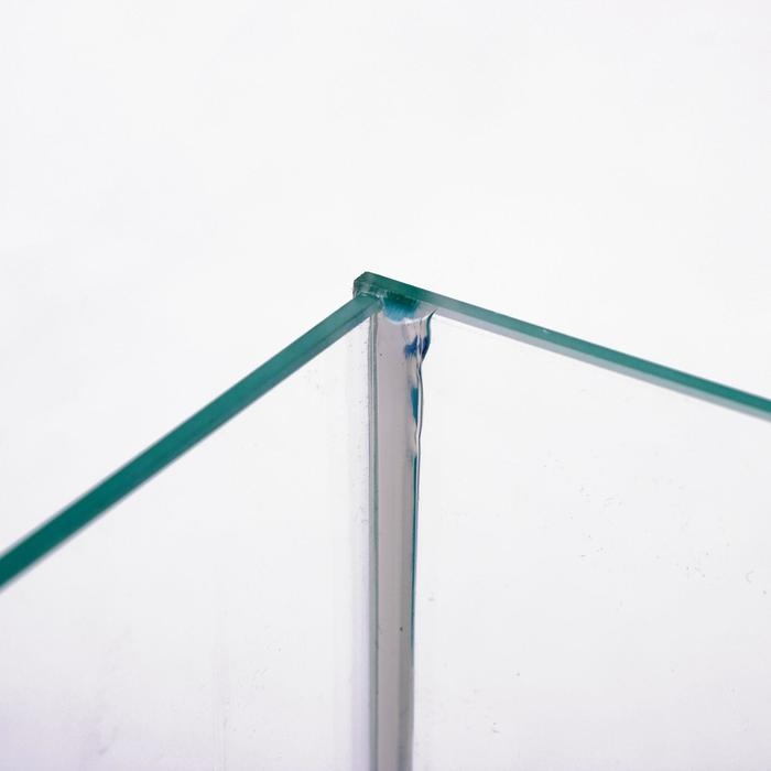 Террариум для черепах 25 литров, без крышки с полкой и лесенкой, 40 х 29 х 22 см