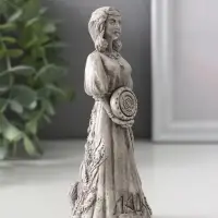 Фигура славянская богиня &laquo;Лада&raquo; 12&times;4.5&times;5 см, серая