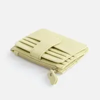 Картхолдер на молнии Unison, светло-зеленый