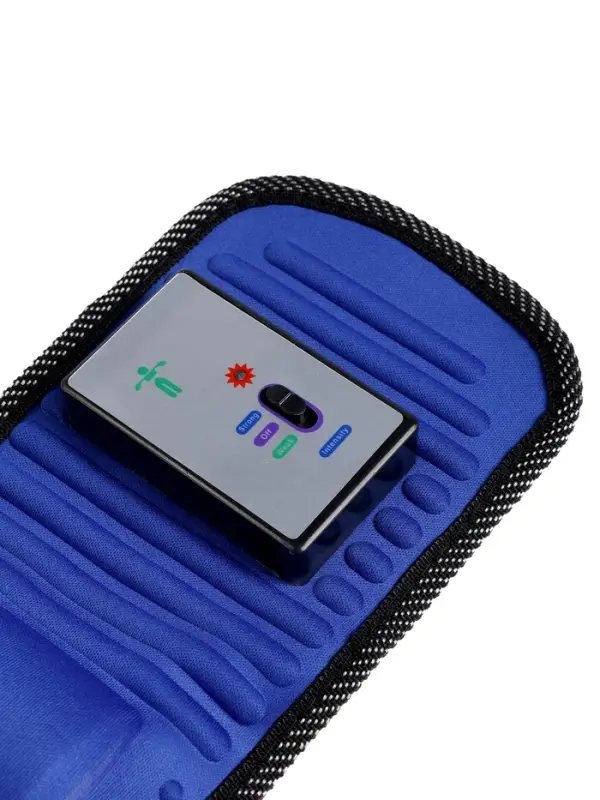 Массажер для похудения LEM-09, пояс, 128 см, 220 В, синий