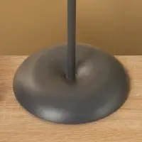 Подсвечник "Аскет" черный 14х14х25,5 см