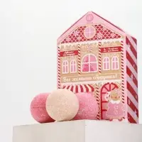 Адвент-календарь "Все желания сбудутся", бомбочки для ванны, 4х120