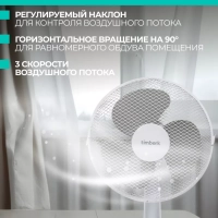 Вентилятор настольный T-DF1201