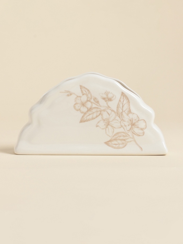 Салфетница SL Home &laquo;Аманде&raquo;, 15&times;4&times;7,8 см, фарфор, белая