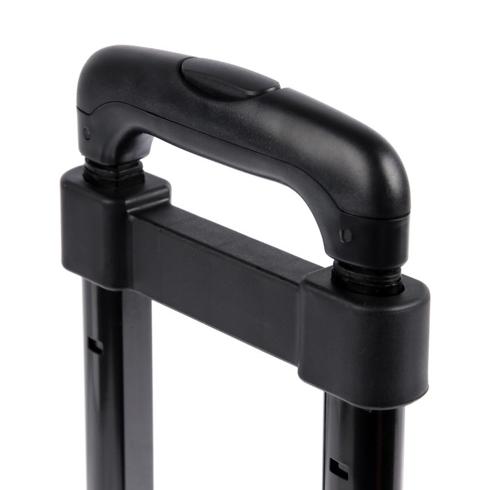 Складная тележка для покупок и багажа, до 30 кг, 250 &times; 330 &times; 445(960) мм, пластик/алюминий