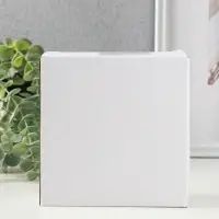 Сувенир полистоун "Маленький будда на слоне" зелёно-коричневый 5,5х12х12 см