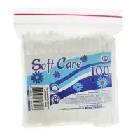 Ватные палочки Soft Care, 100 шт.