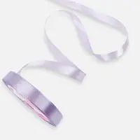 Лента атласная, 12 мм, 23&plusmn;1 м, светло-сиреневая №290