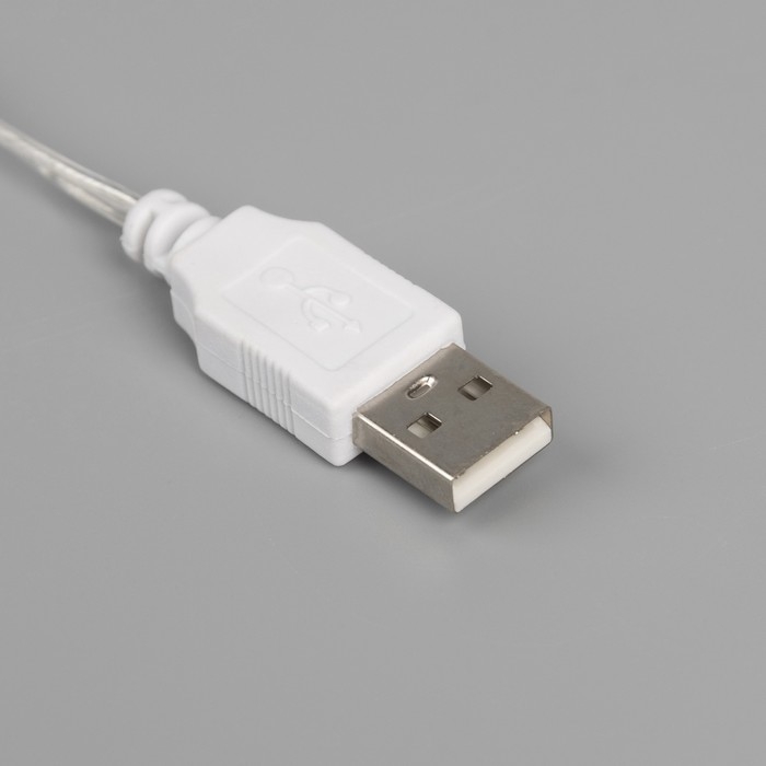 Неоновая вывеска &laquo;Звезда&raquo; 28 &times; 28 см, батарейки ААх3 (не в комплекте), USB, свечение голубое