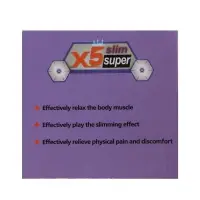 Массажер для похудения LEM-09, пояс, 128 см, 220 В, синий