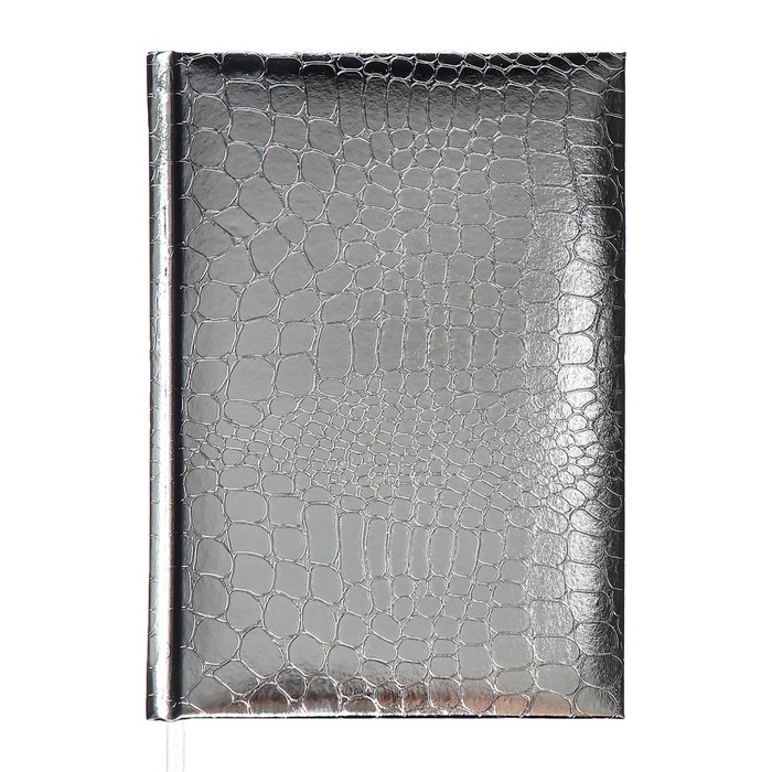 Ежедневник датированный 2025 A5 168 листов, Attomex. Arkona, твердая обложка, бумвинил с поролоном, ляссе,блок 70, серый