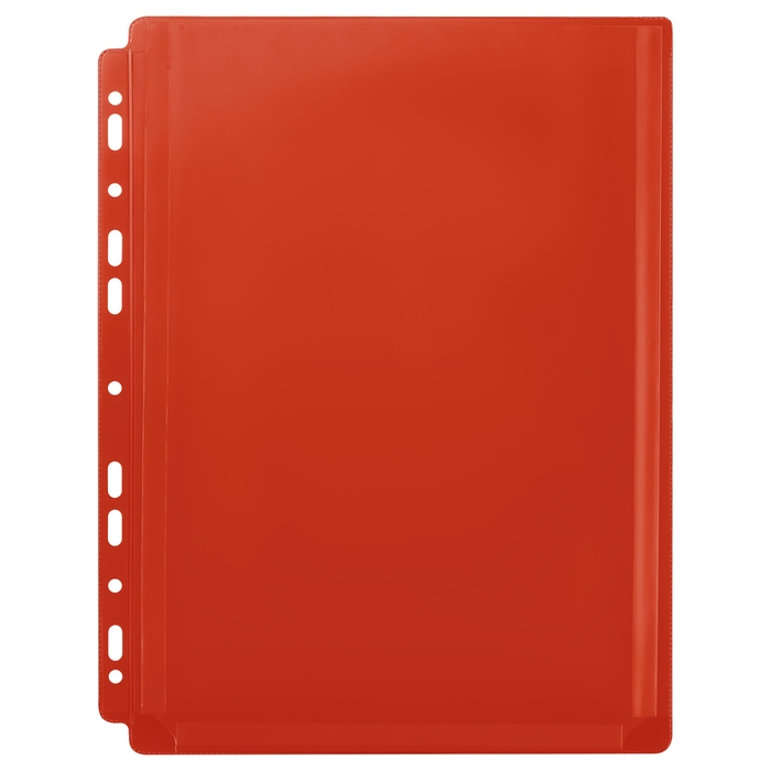 Файл-вкладыш А4,180 мкм, Calligrata TOP, ПВХ, с расширением, матовый, вертикальный, 5 штук, красный Файл-вкладыш А4,180 мкм, Calligrata TOP, ПВХ, с расширением, матовый, вертикальный, 5 штук, красный