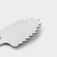 Лопатка кондитерская KONFINETTA, 20,5&times;4 см, рабочая часть 6&times;4 см, цвет серебристый