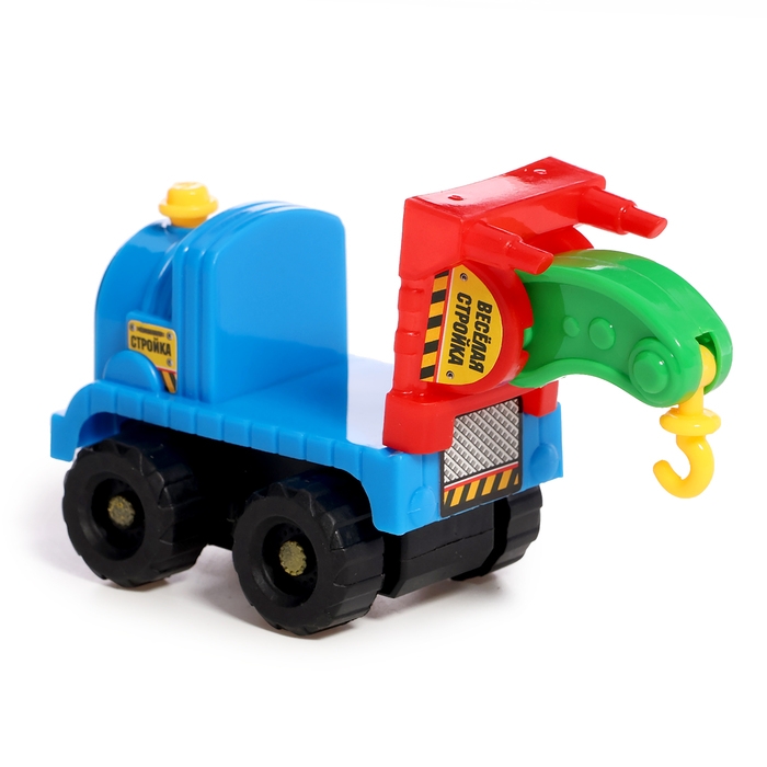 Набор машин &laquo;Весёлая стройка&raquo;, инерционные, в наборе 4 шт., цвет МИКС
