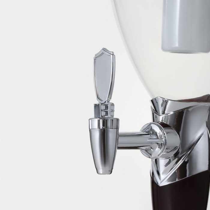 Башня пивная &laquo;Вавилон стиль&raquo;, 3 л, цвет коричневый