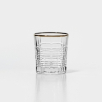 Набор низких стаканов стеклянных &laquo;Даллас Голд&raquo;, 300 мл, 2 шт