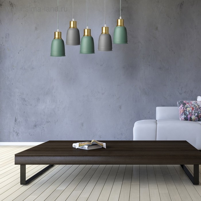 Светильник BayerLux "Аволтри" 1х60Вт E27 зеленый 13х13х23 см.