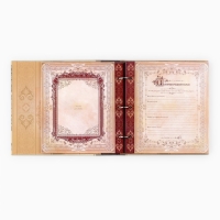 Родословная книга с рамкой под фото &laquo;Семейная&raquo;, 21,5 х 23,7 см.