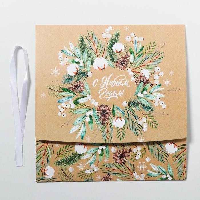 Коробка подарочная новогодняя складная &laquo;Волшебства и сказки&raquo;, 31 х 24.5 х 8 см, Новый год