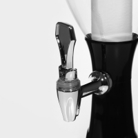 Башня пивная &laquo;Вавилон&raquo;, 2 л, цвет чёрный