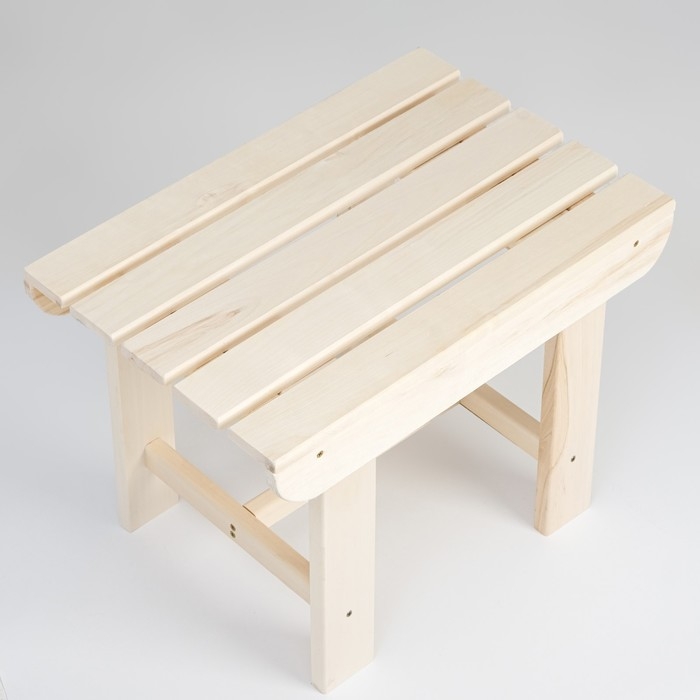 Лавка наличник, из липы, "Добропаровъ", 60&times;40&times;43,5см