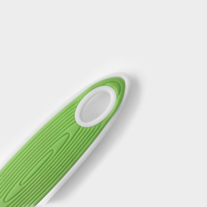 Нож для пиццы и теста Доляна Style, 18,5 см, ручка sоft - tоuch, цвет МИКС Нож для пиццы и теста Доляна Style, 18,5 см, ручка sоft - tоuch, цвет МИКС