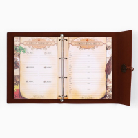 Родословная книга &laquo;Наш род&raquo;, 56 листов, бордо, 35 х 23,5 см