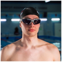 Очки для плавания ONLITOP, беруши, цвета МИКС