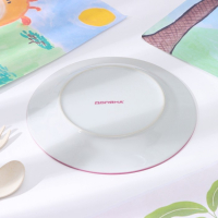 Набор детской посуды из керамики Доляна &laquo;Дюймовочка&raquo;, 3 предмета: кружка 230 мл, миска 400 мл, тарелка d=18 см,цвет белый