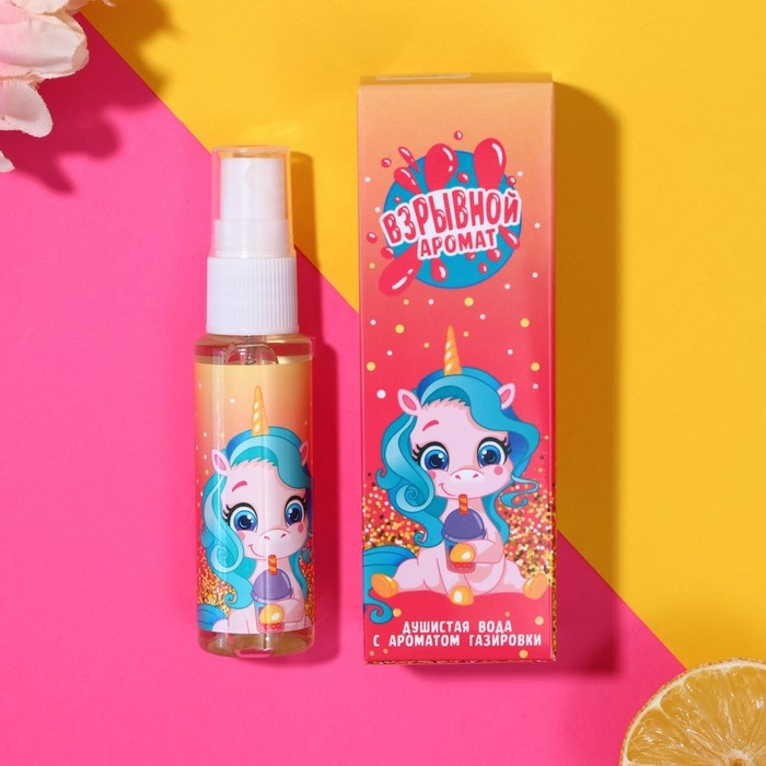 Душистая вода для девочек &laquo;Взрывной аромат&raquo; с ароматом лимонада, 30 мл