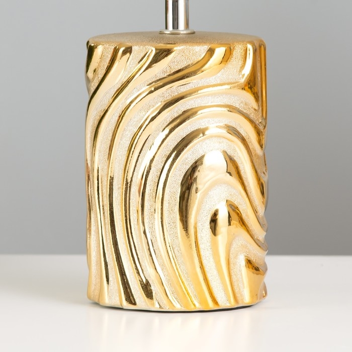 Настольная лампа "Калиса" Е14 40Вт золото 19х19х32 см RISALUX