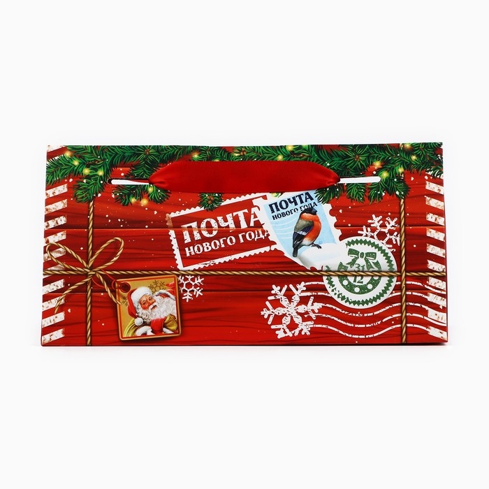 Коробка подарочная &laquo;Новогодняя посылка&raquo;, 24 х 11.5 х 9.5, Новый год