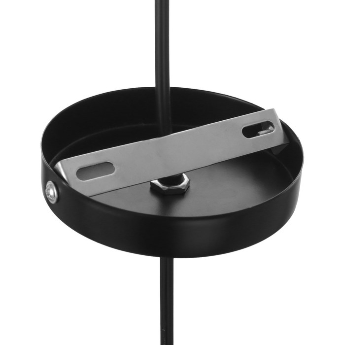 Светильник BayerLux 2137/1BK E27 40Вт черный 21х21х21-120 см