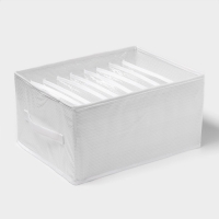 Органайзер для хранения белья &laquo;Арктик&raquo;, 9 ячеек, 32&times;25&times;17 см, цвет белый