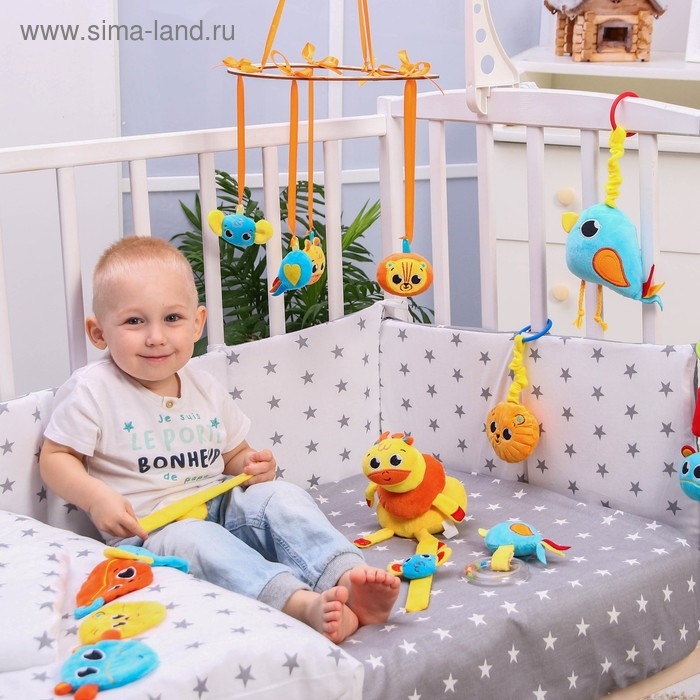 Набор для творчества. Подвеска для малышей своими руками виды &laquo;Зверята&raquo;, виды МИКС, Крошка Я