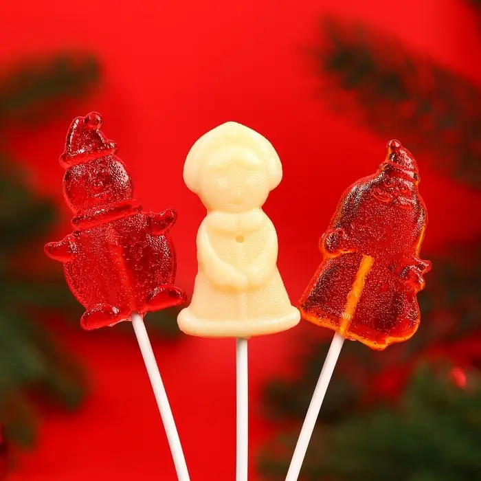 Карамель леденцовая новогодняя "Микс №1", 17 г