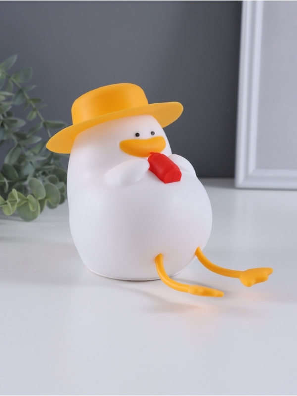 Ночник антистресс "Утка в отпуске" 2Вт LED RGB USB 10х8,5х14,5см